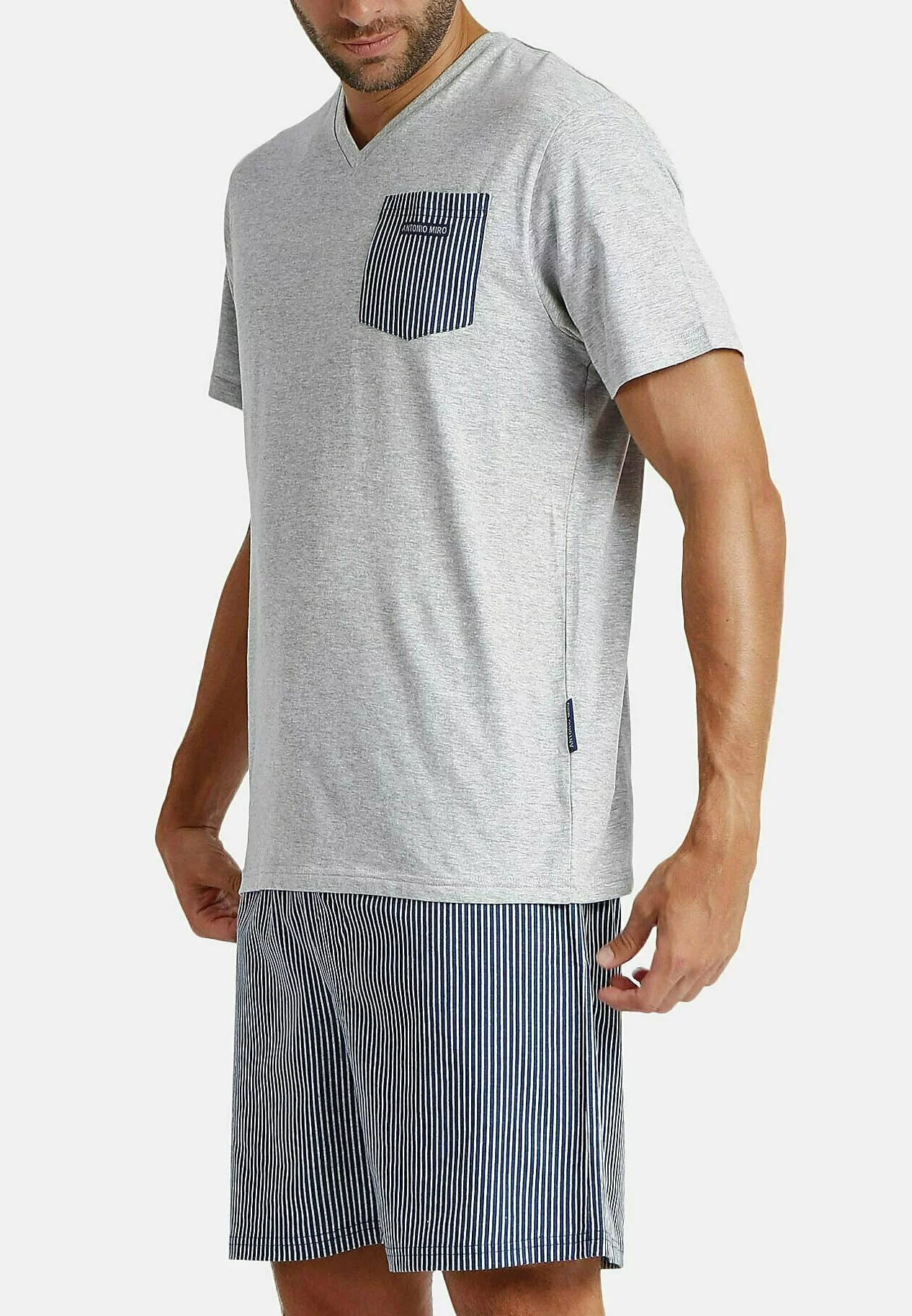 Admas SHORT T-SHIRT TRAVEL ANTONIO MIRO - Pyjama - Afbeelding 3