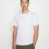 CALVIN KLEIN UNDERWEAR STRUCTURE S/S CREW NECK - Pyjamashirt