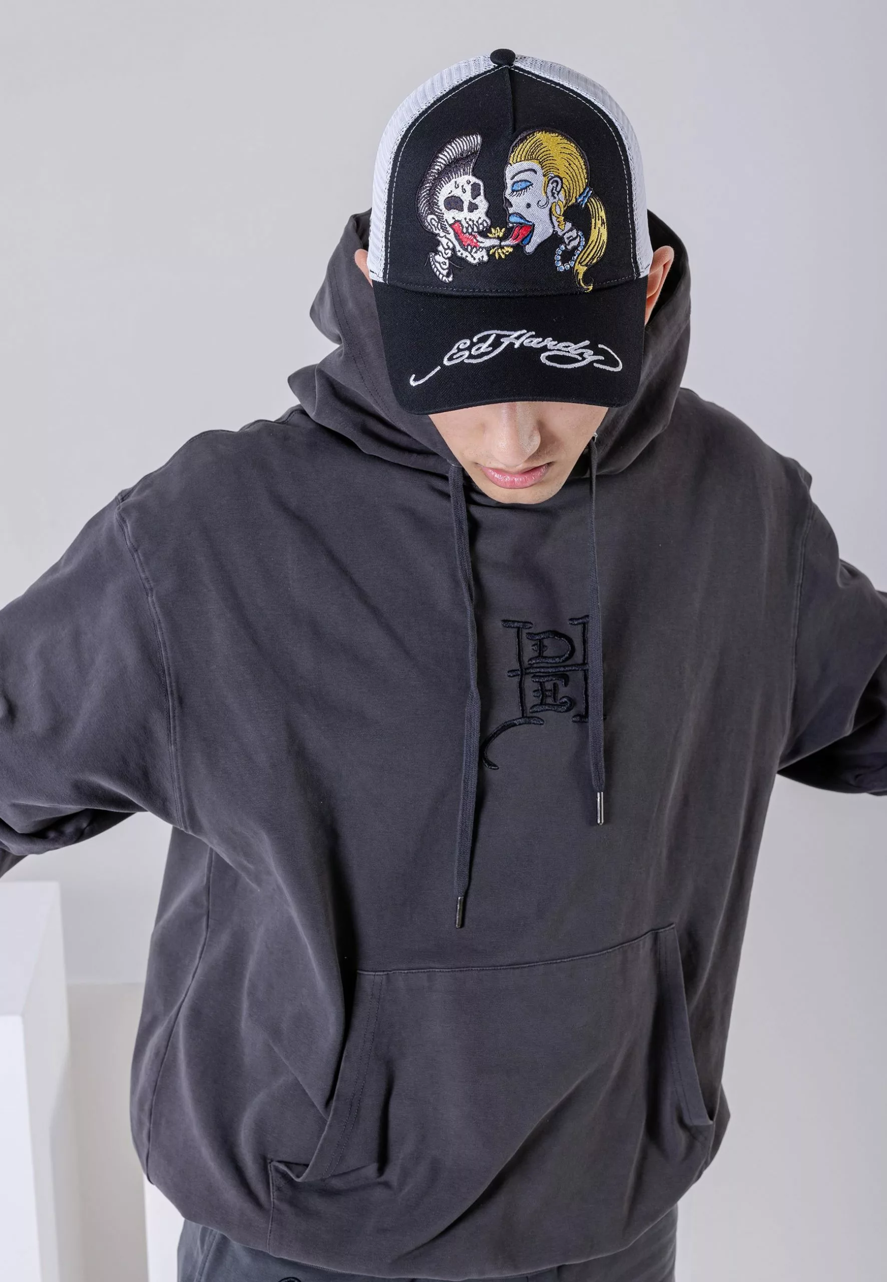 Ed Hardy KRAZY-LOVE TWILL - Pet - Afbeelding 3