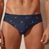 Intimissimi MIT HAIFISCHPRINT - Zwemslips - Shark Print Deep Blue