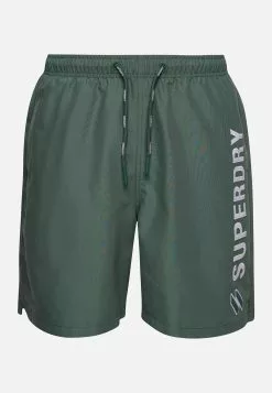 Superdry CODE APPLQUE 19INCH FOREST - Zwemshorts