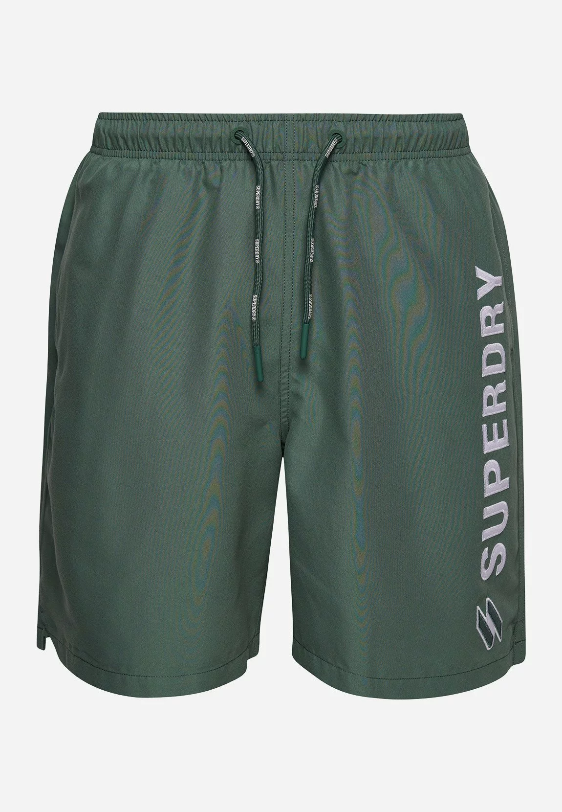 Superdry CODE APPLQUE 19INCH FOREST - Zwemshorts