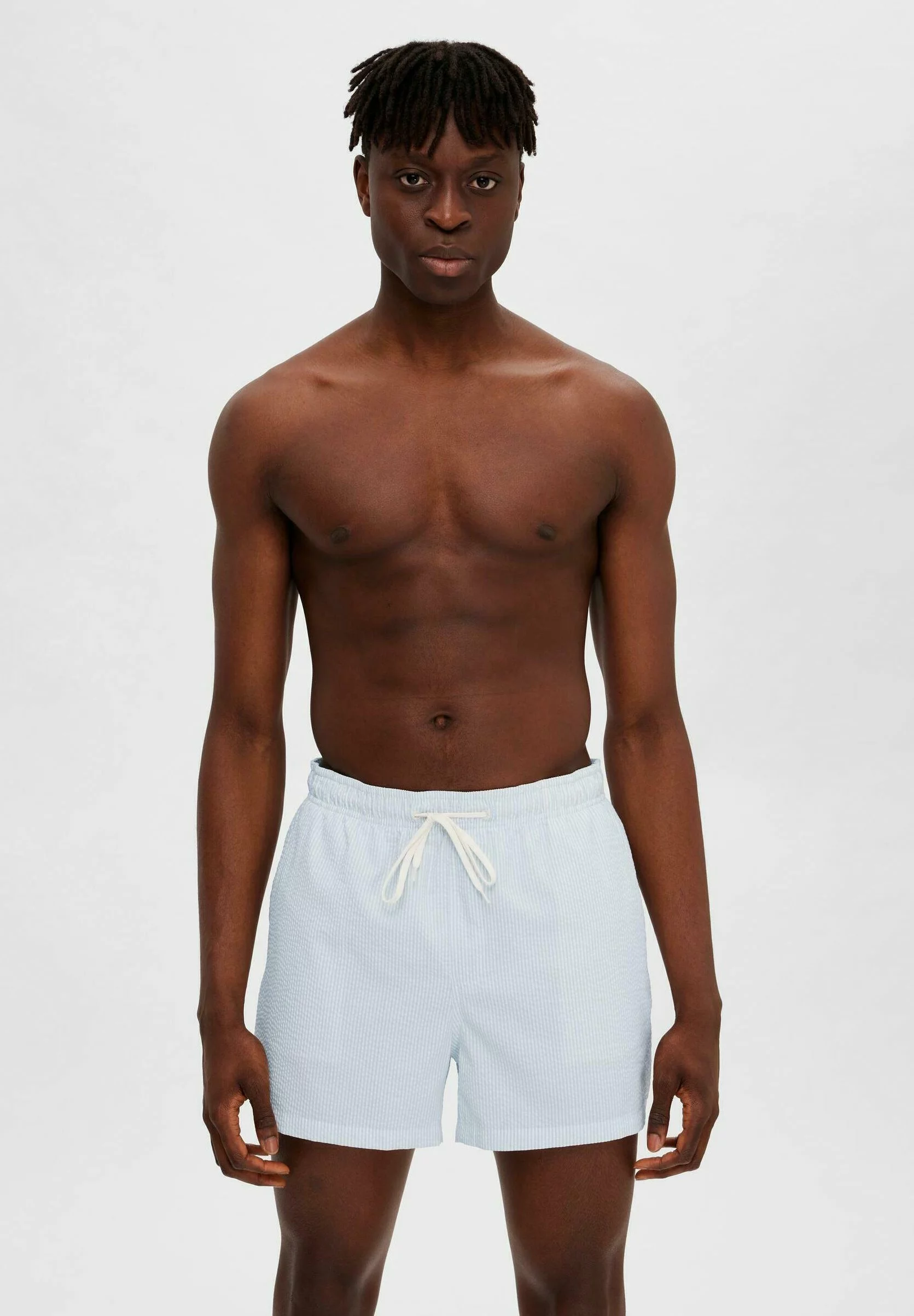 Selected Homme SLHCOOPER SEERSUCKER - Zwemshorts - Afbeelding 2