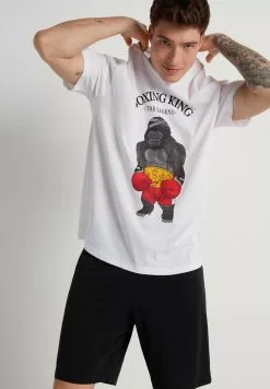 Tezenis CORTO STAMPA BOXING KING - Pyjama