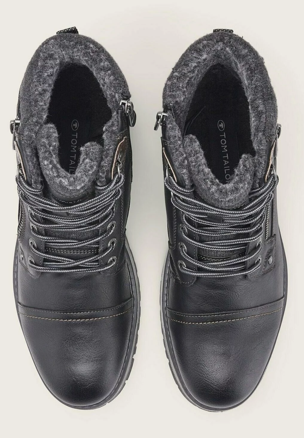 Tom Tailor LICENCE GEFÜTTERTE - Veterboots - Afbeelding 5