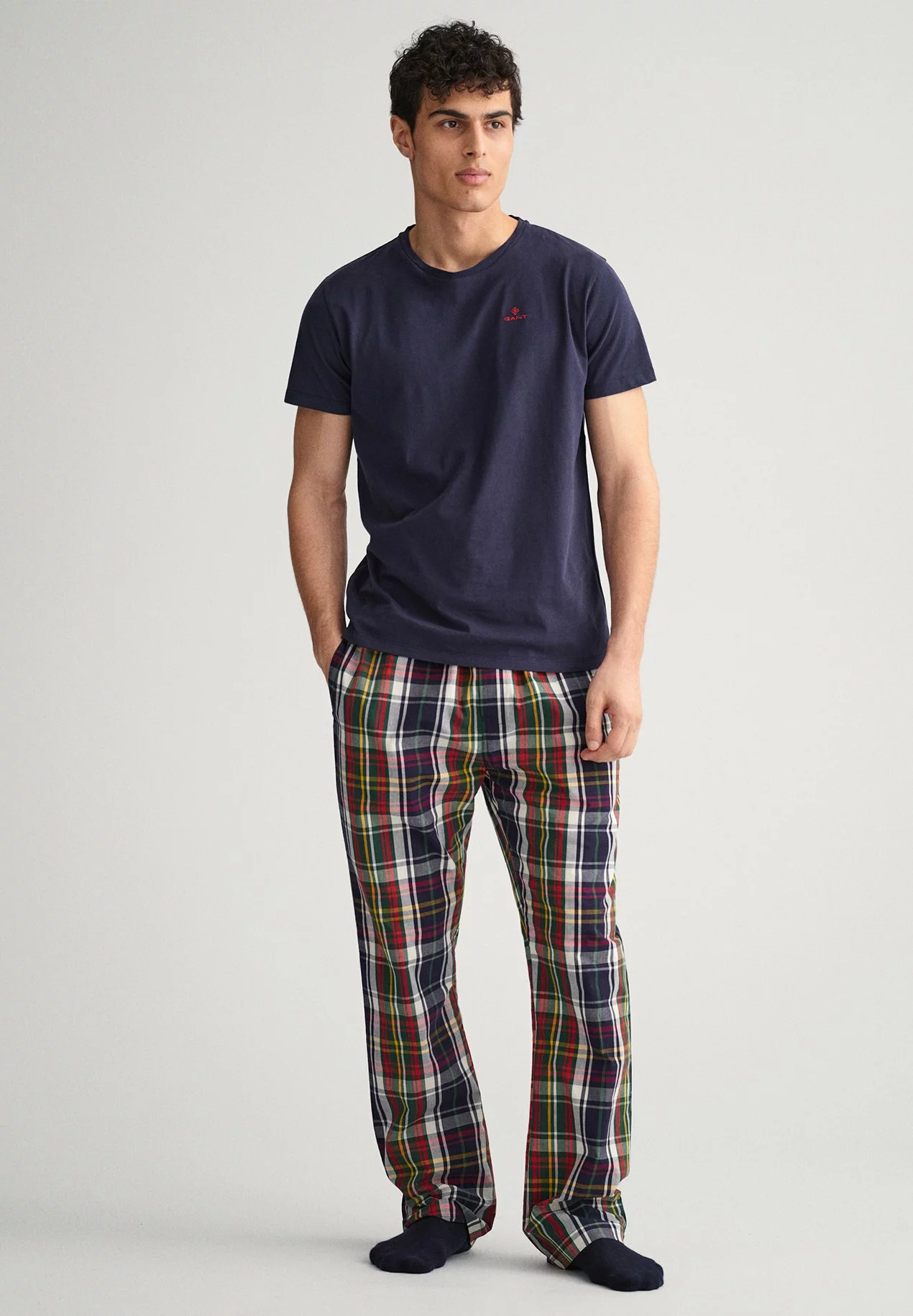 Gant KARIERTE - Pyjamabroek