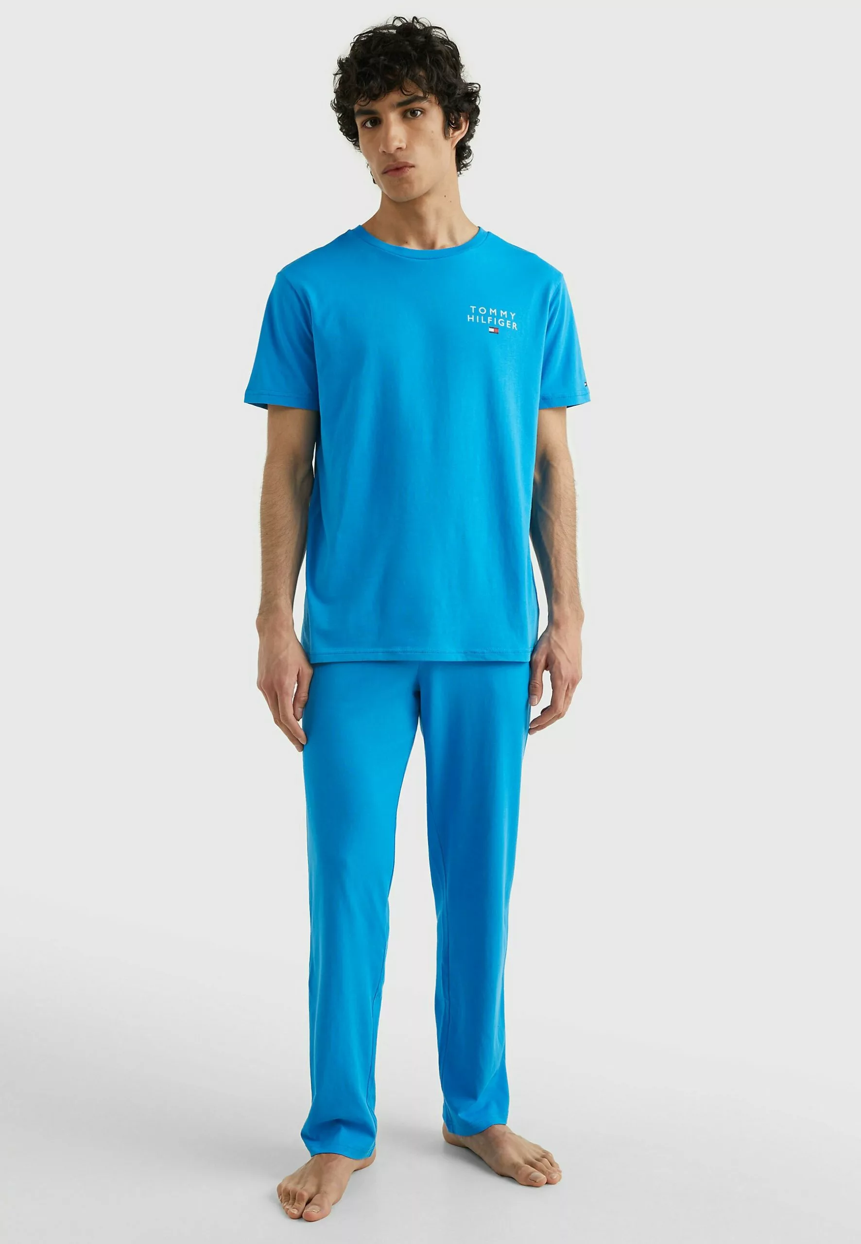 Tommy Hilfiger CN SS LOGO - Pyjamashirt - Afbeelding 2