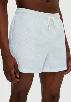 Selected Homme SLHCOOPER SEERSUCKER - Zwemshorts