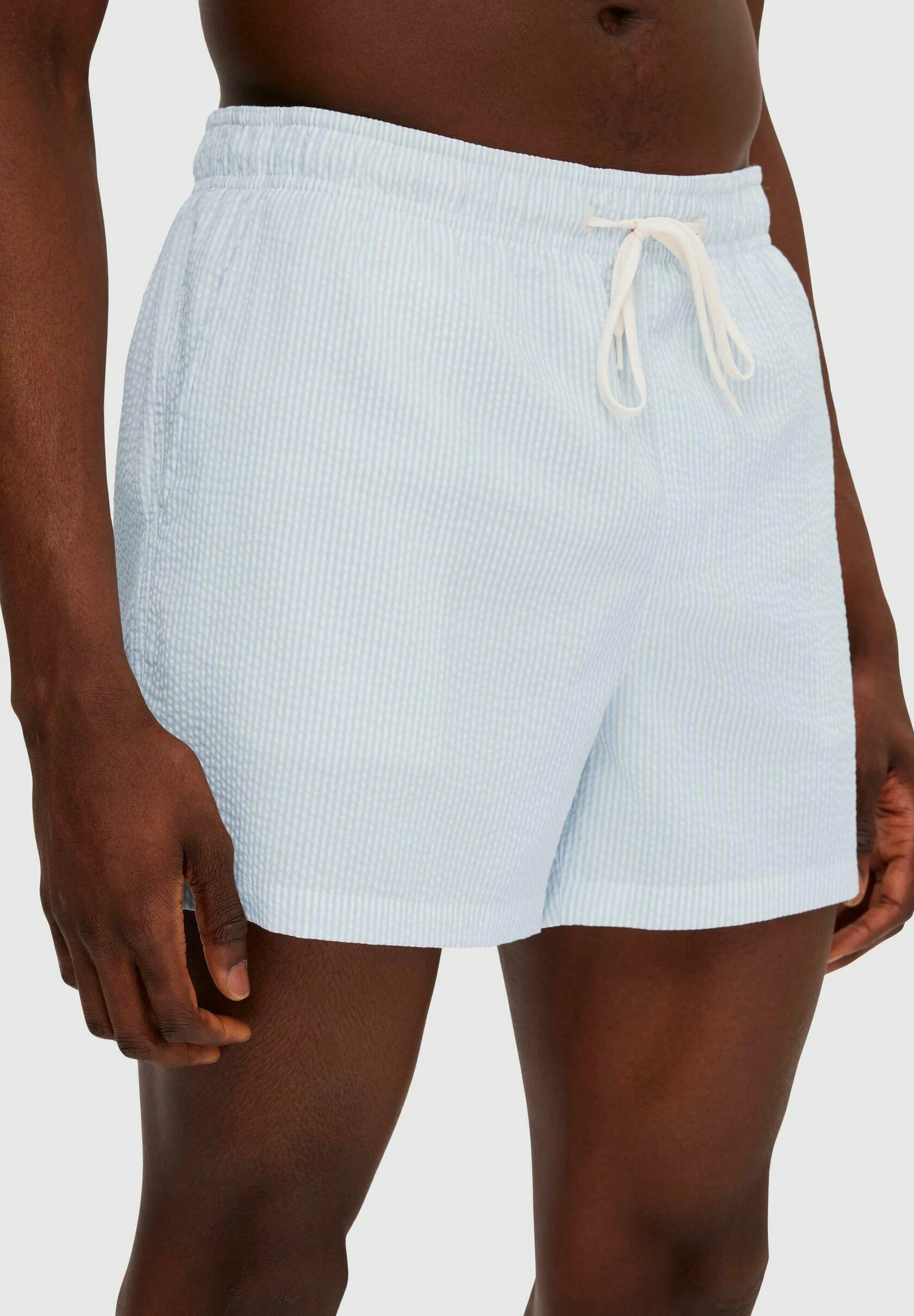 Selected Homme SLHCOOPER SEERSUCKER - Zwemshorts