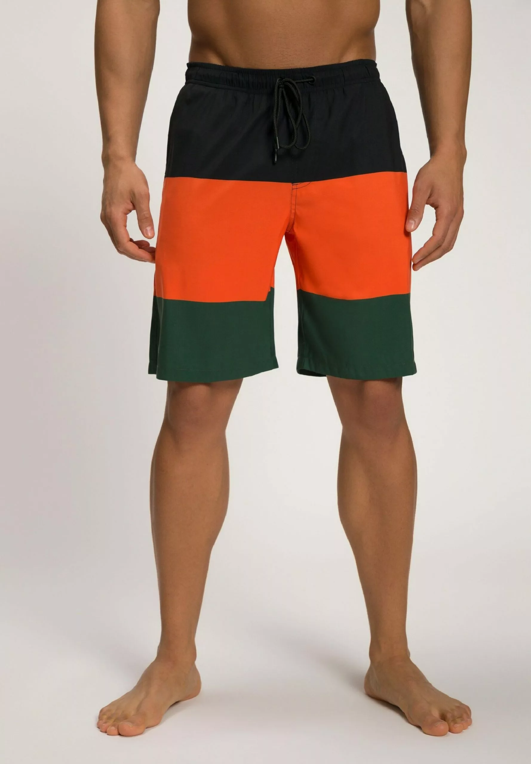 JP1880 ELASTISCHE BAND BLOKSTREPEN - Zwemshorts